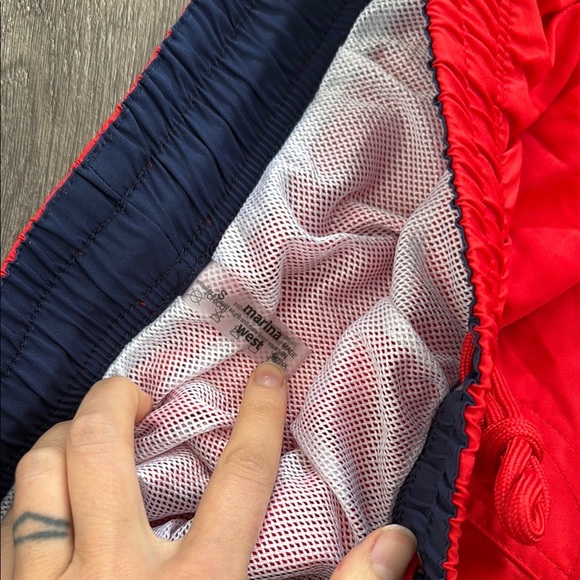 Red Men's Shorts - Picture 4 of 4